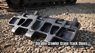 Ανθεκτικά παπούτσια Crawler Crane Track για βαριές επιδόσεις