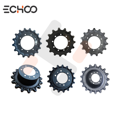 BOBCAT 7165111 Συμπίεση φορτωτή τροχιάς Σκιτ Steer Drive Sprockets Υπόλοιπα υπόβαθρου