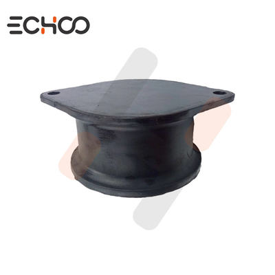 Μαύρο καουτσούκ buffer για HAMM HD85 Compactor Rollers Vibration Damping